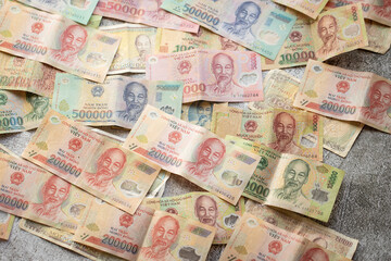 Old Vietnamese Dong, Vietnamese currency	