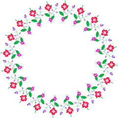 floral wreath