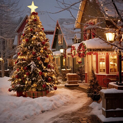 Christmas Tree Serenity
