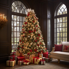 Christmas Tree Elegance
