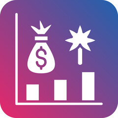 Marijuana Stocks Icon Style