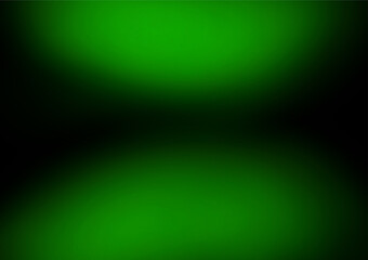 Abstract background from green and black gradients used for media making.