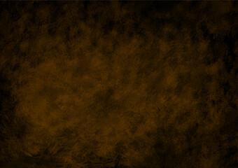 Gradient abstract background Decorated with a paint brush tool to look like old paper in brown tone, used in media design.