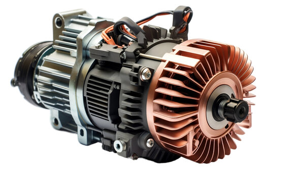 Car Blower Motor with Clear Background