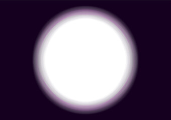 Bright blurred circle abstract background on black background.