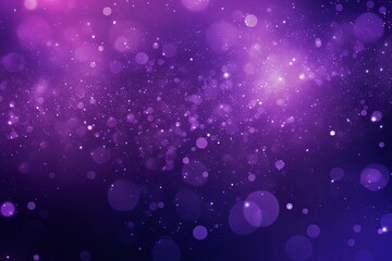 Abstract purple sparkle particles background