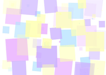 Beautiful abstract background composed of several pastel colored squares.