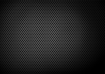 Graphic pattern background, metal mesh, dark and light gradient. Created from a graphics program.