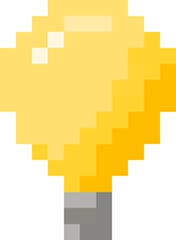 Light bulb pixel