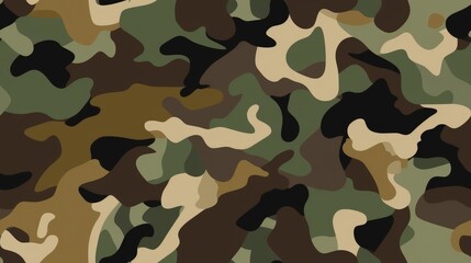 Fototapeta premium Camouflage background, AI generated Image