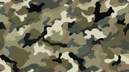 Fototapeta premium Camouflage background, AI generated Image