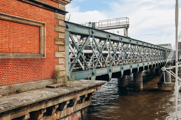 Hungerford Bridge and Golden Jubilee Bridges in central London