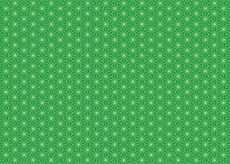 和柄素材　麻の葉文様　和紙　年賀状