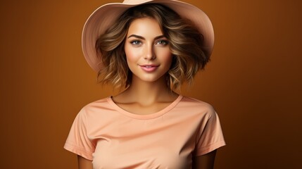 Tanned American girl 