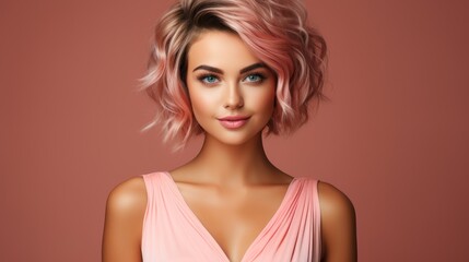 Fototapeta premium Tanned American girl 