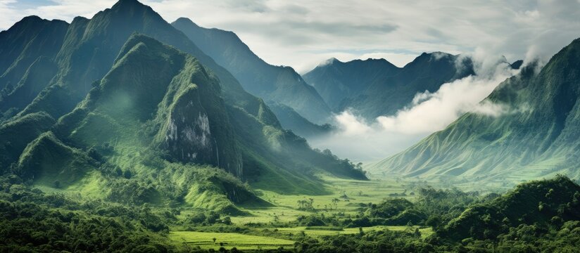 Marvelous emerald peak in Aceh Indonesia