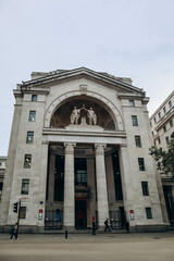 London, United Kingdom - September 25, 2023: beautiful Mayfair district in the West End of London, on an autumn warm day