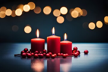 christmas candles