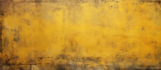 Grungy background with a deep golden yellow hue