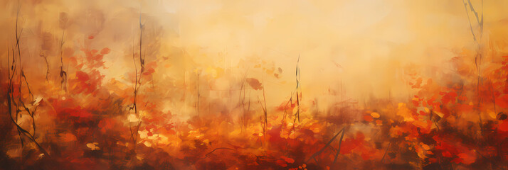 abstract and artistic autumn background, orange fall background