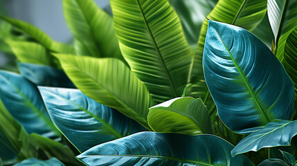 leaves background HD 8K wallpaper Stock Photographic Image 