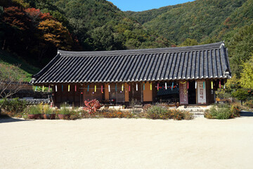 Fototapeta na wymiar Hermitage of Geojoam, South korea