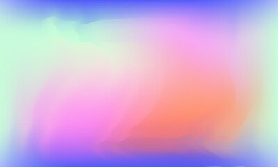 Fototapeta premium Vector gradient trendy background. vivid blurred colorful wallpaper background