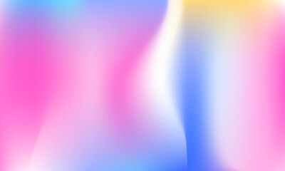 Vector gradient trendy background. vivid blurred colorful wallpaper background