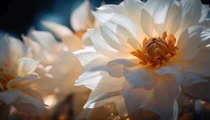 Photo of a Beautiful Macro Shot of Delicate, Petal-Filled Blossoms