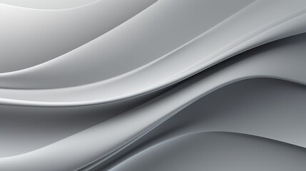 Gray wave background, abstract minimalism
