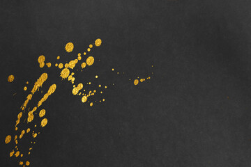 Gold and Black Japanese Paper Backgrounds Web graphics - obrazy, fototapety, plakaty