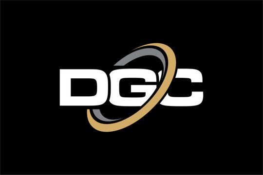 DGC creative letter logo design vector icon illustration	
