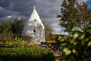 Trullo Adelberg, Flonheim, Rheinhessen Herbst 2023
