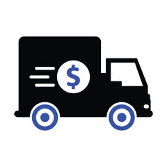 Dollar Delivery Icon