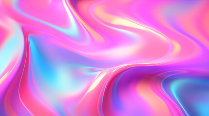 Obraz premium Blurred rainbow light refraction texture overlay effect for photo and mockups. Organic drop diagonal holographic flare on a white wall. Shadows for natural light effects 