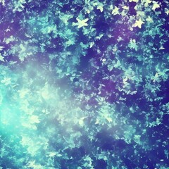 Fototapeta na wymiar abstract blue background with snowflakes