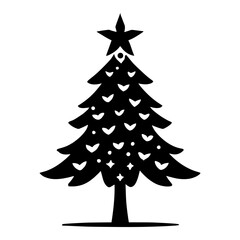 Christmas Tree Svg Vector, Christmas Svg, Christmas Tree Svg, Christmas Clipart, Christmas Tree Png, Christmas Digital,Cricut,Silhouette