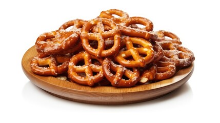 A tray of American classic Pretzels