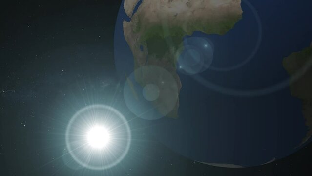Earth Planet Animation,
