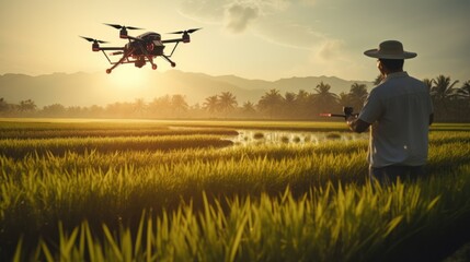 Farmers who utilize technology in agriculture, such as smart farming technology, drones, and other advanced tools, to enhance productivity