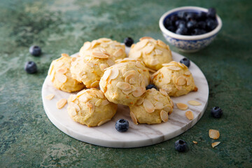 Homemade gluten free almond cookies