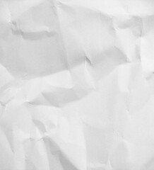 Fototapeta premium photo white crinkled paper texture