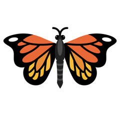 butterfly flat icon