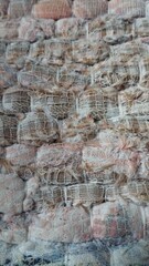 Photo of colorful fabric texture background