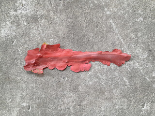 Grungy wall of gray concrete texture with cracked surface from sand and cement materials.