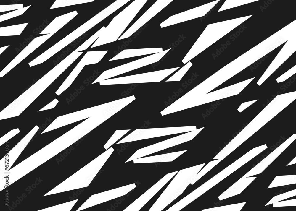 Poster abstract background with seamless overlapping geometric and sharp line pattern