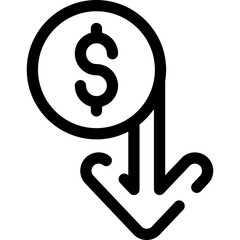 Capitalized Cost Reduction Icon