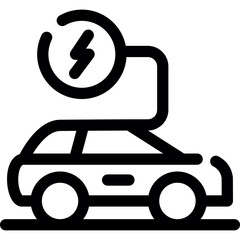 Electronic Car Icon