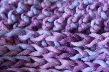 Purple lavender pink multicolored wool texture knitting crocheting 