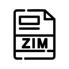 ZIM Icon - obrazy, fototapety, plakaty